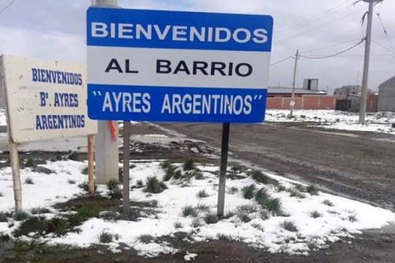 Barrio Ayres Argentinos (Foto archivo)