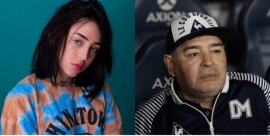 Nicki Nicole canceló a Diego Maradona por "maltratador"