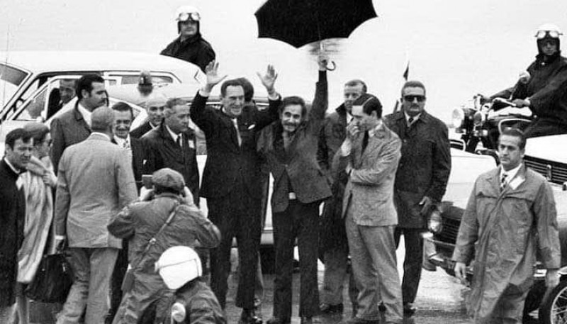 Juan Domingo Perón volvía a la Argentina tras 17 años de exilio.