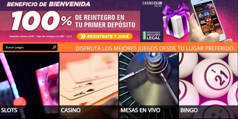 Casino Club Online, el sitio de juego en línea llega a Misiones - Primera  Edición