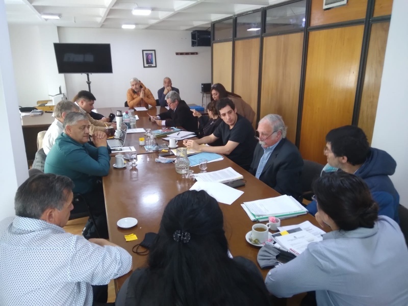 Reunión en Cámara de Diputados.