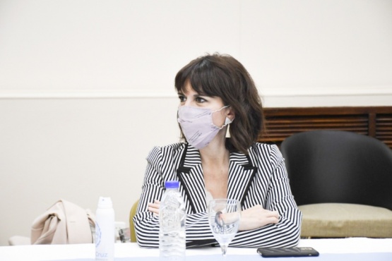 Ministra de Producción, Comercio e Industria, Silvina Córdoba. 