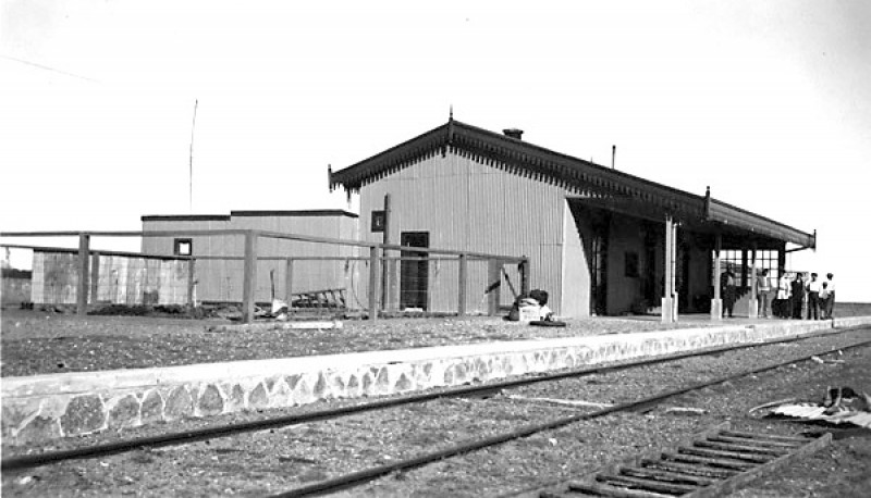 Huelguistas en la estación Jaramillo