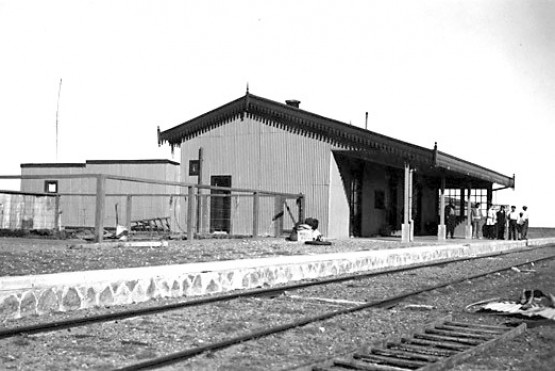 Huelguistas en la estación Jaramillo