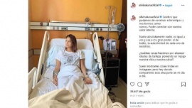 El duro momento de salud de Silvina Luna: la internaron por problemas en sus riñones