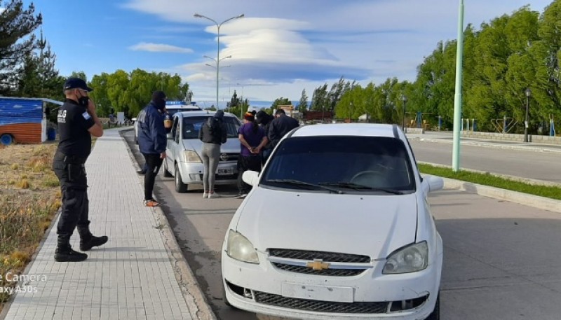 Momento de la detención del sujeto.