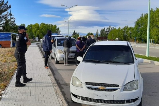 Momento de la detención del sujeto.