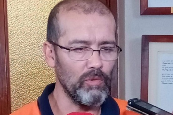 El secretario del Sindicato de la Salud Pública, Carlos Sepúlveda