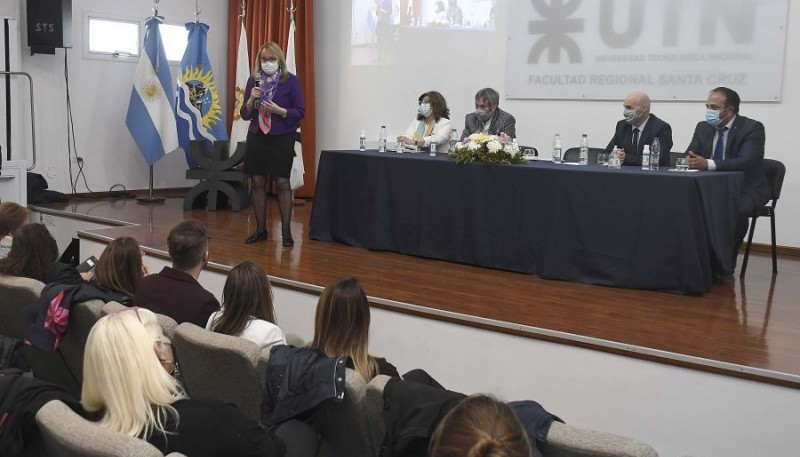 Alicia Kirchner en el cierre de las Jornadas.