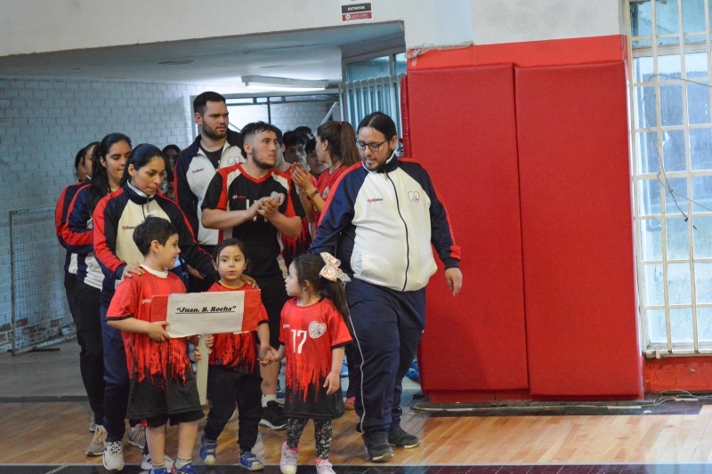 Ceremonia de apertura del torneo.