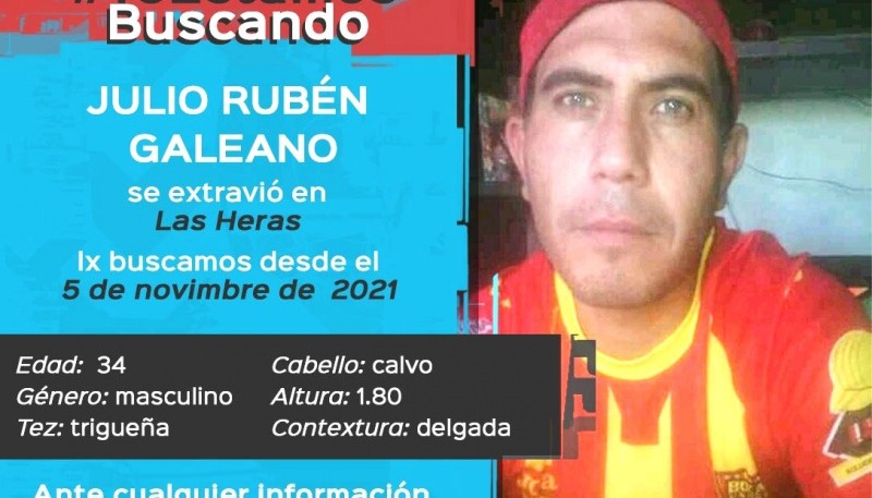 Él es Rubén Galeano.