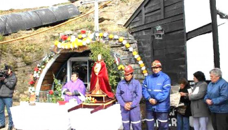 Santa Bárbara, patrona de los mineros