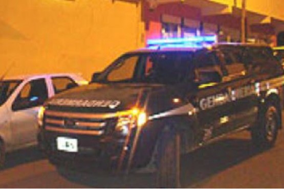 Allanamiento realizado por Gendarmería en el local nocturno “La Casa del Ángel”.