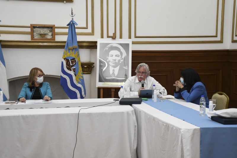 Reunión en Casa de Gobierno.