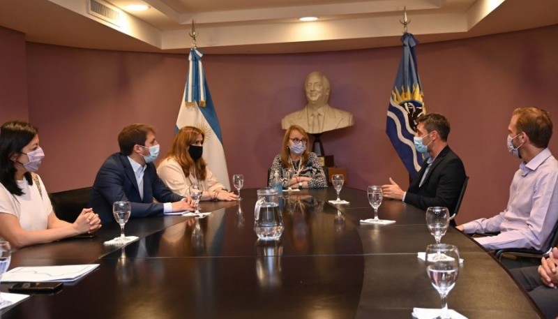 Alicia Kirchner se reunió con CFI.