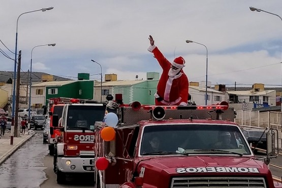 Papá Noel en Comodoro.