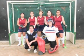 Calafate Hockey Mamis campeonas en Río Gallegos