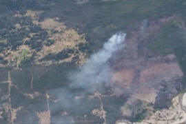 Brigadistas lograron contener incendio en Río Pico
