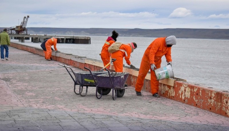 Obras en la costanera