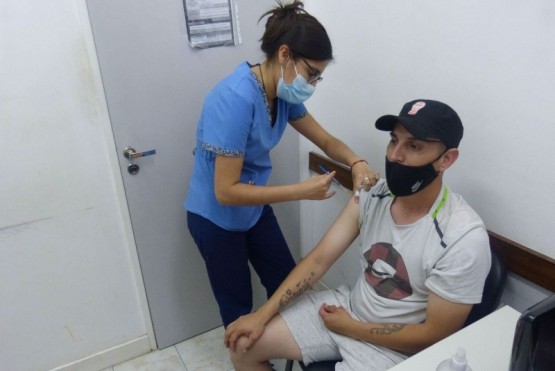 Vacunación en Comodoro Rivadavia.