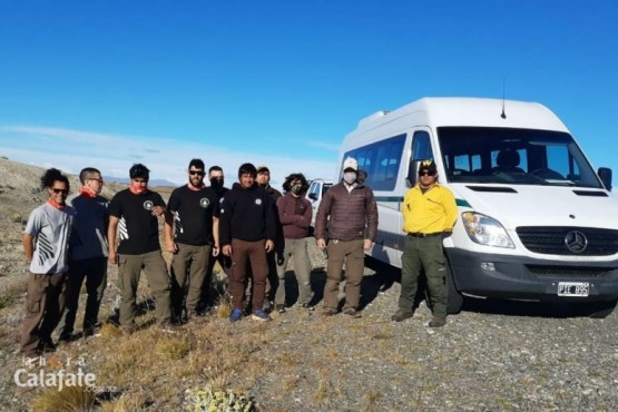 Brigadistas de Patagonia sur viajan a Bariloche para combatir los incendios 