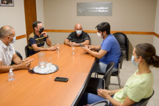 Gustavo Sastre dialogó con autoridades sanitarias