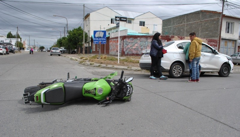 Vehículos colisionados. 