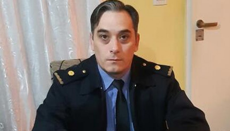  Comisario Inspector, Oscar Aguilar subdirector de la Regional Sur.