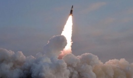 Corea del Norte disparó otro misil sobre el Mar de Japón