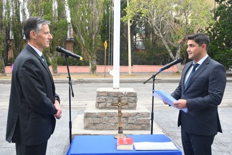 Acto en la Jefatura. 