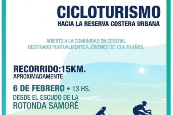 Cicloturismo en la ciudad.