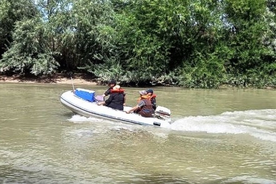 Chubut y CONICET iniciaron muestreo del Río Chubut