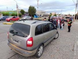 No paran los choques: otra colisión en Río Gallegos