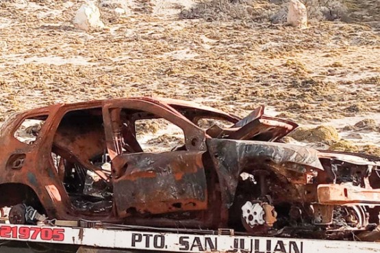 El auto fue secuestrado por la policía.