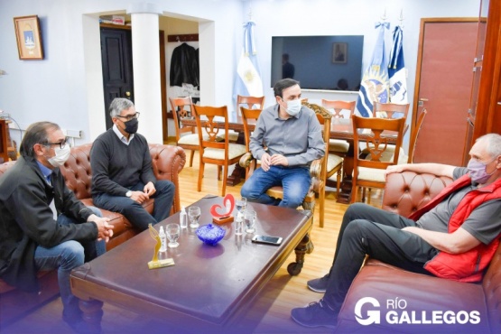 Reunión con el intendente