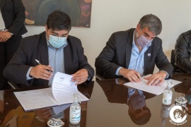 Salud firmó convenios con las localidades de Río Gallegos y Puerto San Julián