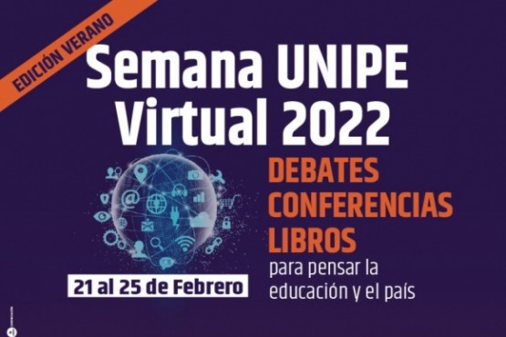 Invitan a participar de la Semana UNIPE Virtual 2022 Edición Verano