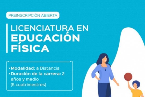 Se encuentra abierta la preinscripción a la Licenciatura de Educación Física