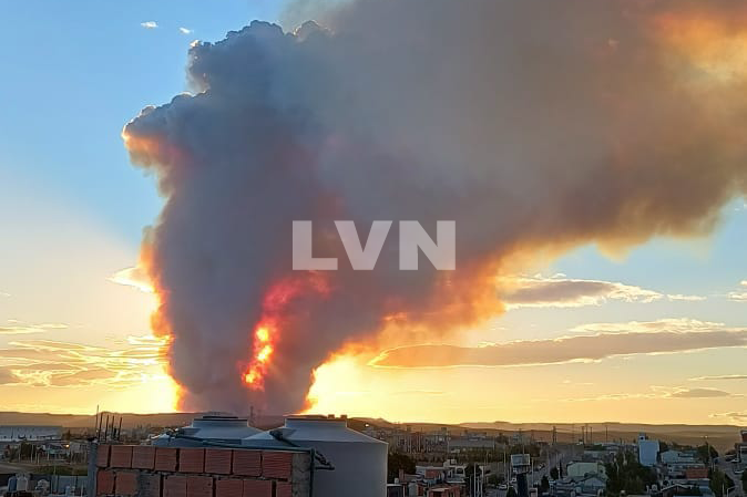 Incendio. (LVN)