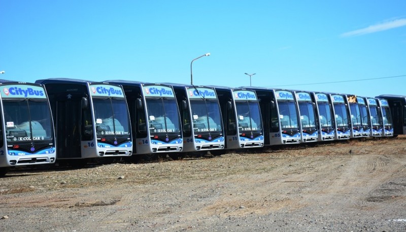 Colectivos de CityBus (Foto archivo: C.Robledo).