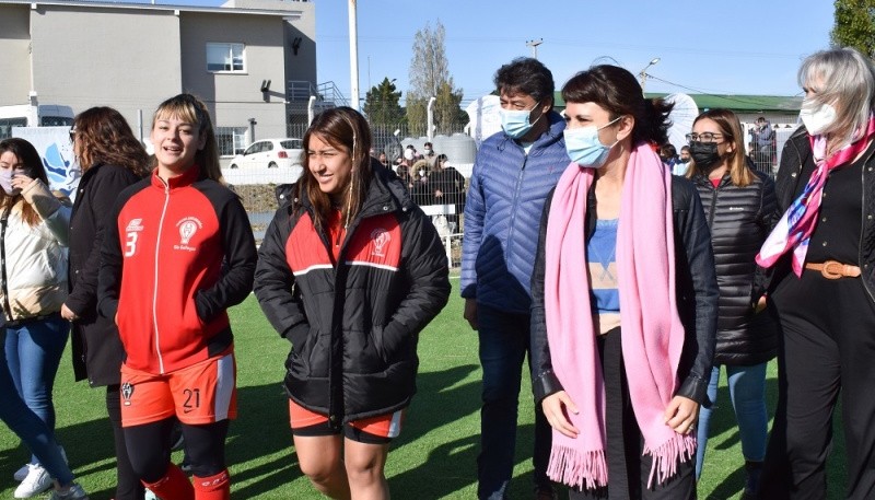 Durante el acto resaltaron la importancia de contacto con espacios al aire libre.