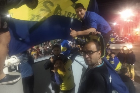 Superclásico: Río Gallegos festejó el triunfo de Boca