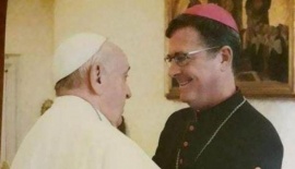 Jorge García Cuerva viaja a reunirse con el Papa Francisco en Roma