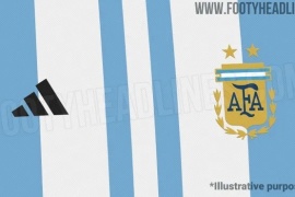 Qatar 2022: Filtraron la camiseta de la Selección Argentina