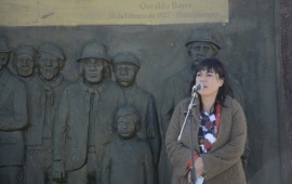 Nadia Astrada: "Recordamos a quienes luchaban por un país mejor"