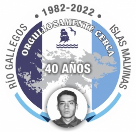La Municipalidad de Río Gallegos presentó su logo por los 40 años de la Gesta de Malvinas