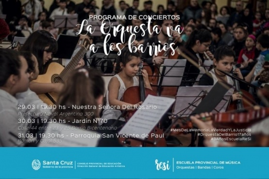 La Escuela Provincial de Música Re Si presenta el Ciclo de Conciertos 