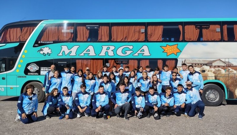 El equipo santacruceño de los Evita Playa.