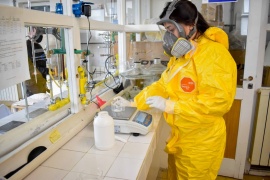 El Laboratorio municipal de Río Gallegos elabora lavandina