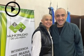 Lucha contra el cáncer: el conmovedor gesto de un intendente de Santa Cruz con una concejal